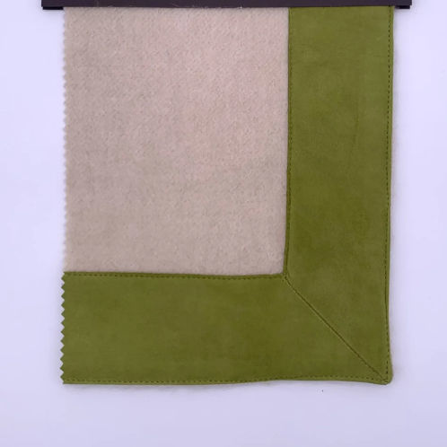 为披毯面料镶边 - SUEDE FRAME  - ARTIGIANI DEL CASHMERE - 为毯子 / 可定制 / 羊绒材质