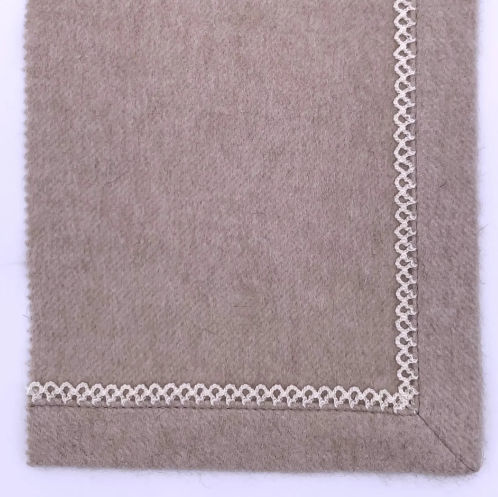 室内装饰面料镶边 - CROCHET STITCH - ARTIGIANI DEL CASHMERE - 为毯子 / 为披毯 / 可定制
