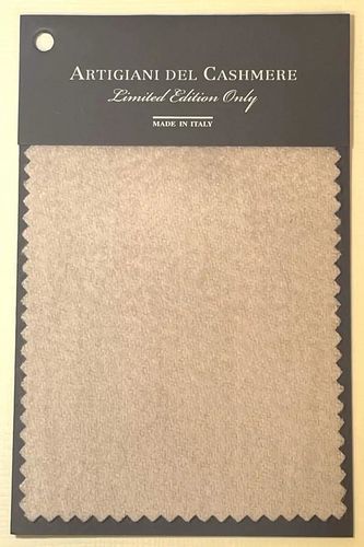 为披毯面料 - SILVER IRIS - ARTIGIANI DEL CASHMERE - 为毯子 / 用于室内装饰 / 单色