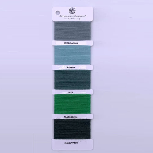 为披毯面料 - GREEN YARNS - ARTIGIANI DEL CASHMERE - 为毯子 / 用于室内装饰 / 单色
