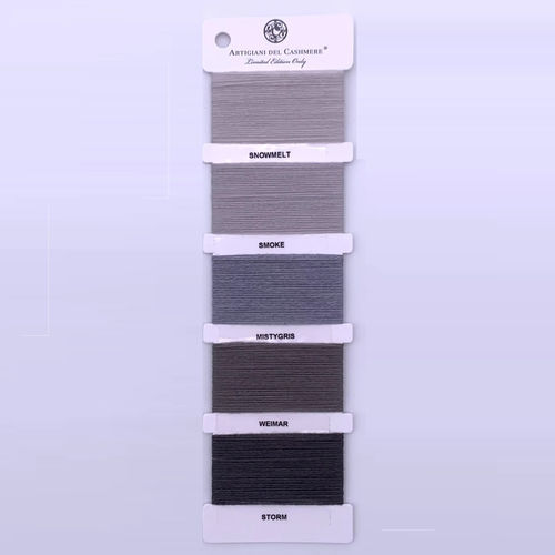 为披毯面料 - GREY/BROWN YARNS - ARTIGIANI DEL CASHMERE - 为毯子 / 用于室内装饰 / 单色
