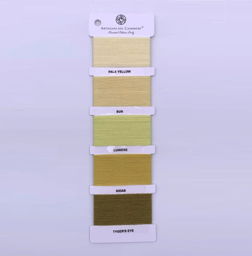 为披毯面料 - YELLOW YARNS - ARTIGIANI DEL CASHMERE - 为毯子 / 用于室内装饰 / 单色