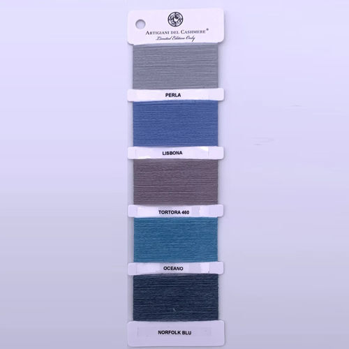 为披毯面料 - BLUE YARNS/3 - ARTIGIANI DEL CASHMERE - 为毯子 / 用于室内装饰 / 单色