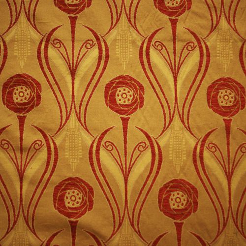 室内装饰面料 - CHENILLE ROSES BLAZE - Loome Fabrics - 图案 / 棉质 / 聚酯