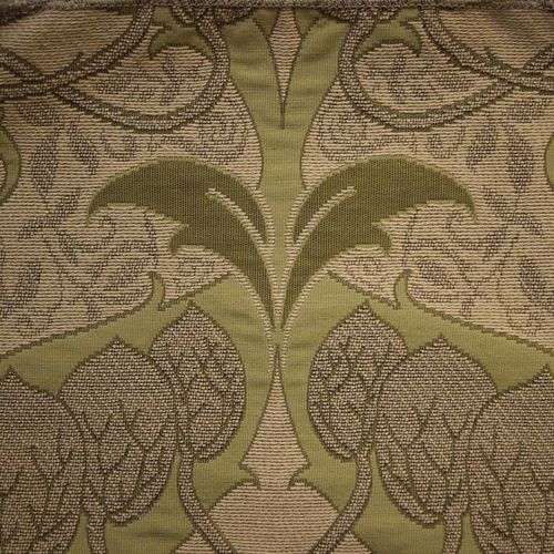 窗帘面料 - SWEET PEA CILANTRO - Loome Fabrics - 缎纹 / 棉质 / 聚酯