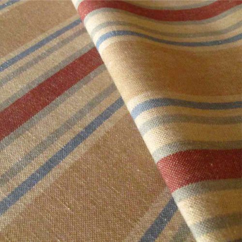窗帘面料 - HARBOUR CLIPPER - Loome Fabrics - 条纹 / 棉质 / 亚麻