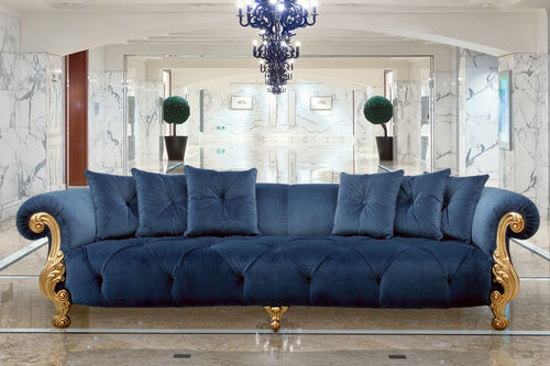 紧凑型沙发 - OCEANO FABRIC - ORSITALIA - 新巴洛克 / 客厅 / 用于游艇