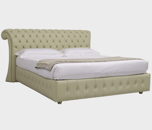 特大号床 - CHESTERFIELD STORAGE - ORSITALIA - 大号 / 半双人 / 切斯菲尔德古典风格