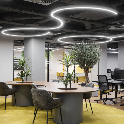 悬挂式照明设备 - CONCEPT S 35 - INDELAGUE | ROXO Lighting - 明装 / LED式 / 线性