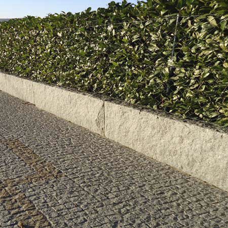 花园路缘 - KERBS : NATURAL SPLIT GREY - DVTSTONE - 花岗岩 / 线性
