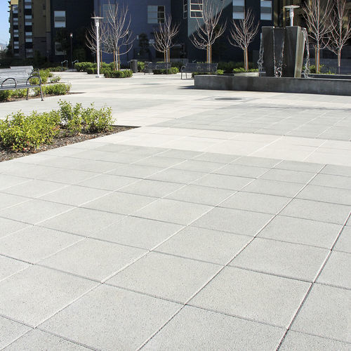 石材铺路石 - 18 x 18 - ACKER STONE - 户外 / 光滑 / 个性化颜色