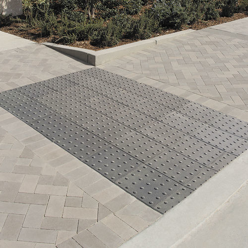 石材路面砖 - 12×12 Truncated Domes - ACKER STONE - 户外 / 灰色 / 米色