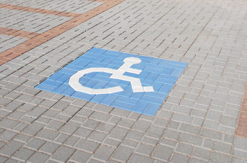 石材路面砖 - HANDICAPPED PARKING KIT - ACKER STONE - 户外 / 用于停车场 / 光滑