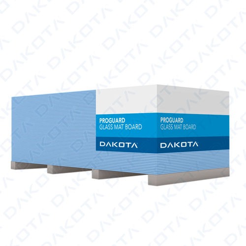 纤维材料石膏板 - PROGUARD - DAKOTA - 长方形 / 不易燃 / 防火
