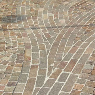 斑岩路面砖 - SETTS - BINDERI - PORFIDI ITALIA 2000 - 户外 / 哑光 / 仿木
