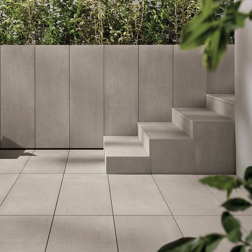 陶土瓷砖 - CENERE 2.0 - KRONOS CERAMICHE - 抛光 / 户外 / 墙面