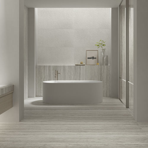 钙华瓷砖 - LUX - KRONOS CERAMICHE - 哑光 / 结构 / 室内