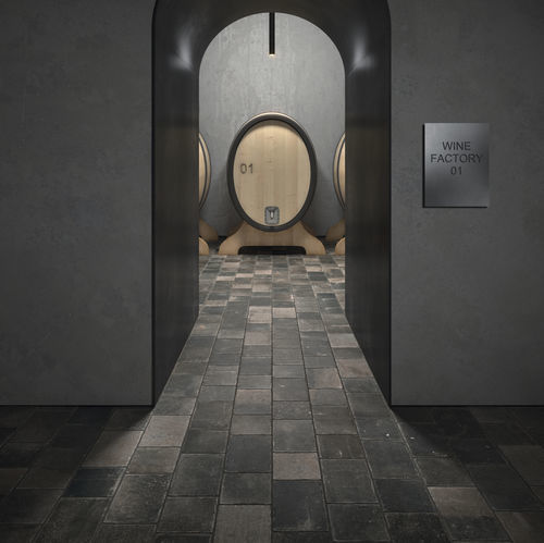 石材瓷砖 - NAMUR - KRONOS CERAMICHE - 哑光 / 抛光 / 室内