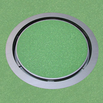 不锈钢窨井盖 - TD68 RESIN FILLED GULLY COVER - johnlord specialist flooring - 圆形 / 用于集成盖