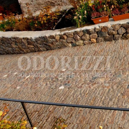 斑岩路面砖 - DELGORSA®  - ODORIZZI soluzioni in pietra - 户外 / 防滑 / 防冻
