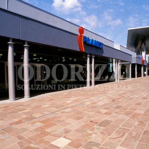 斑岩路面砖 - PORFIRIS® : SIENA ROSE - ODORIZZI soluzioni in pietra - 户外 / 防滑 / 防冻