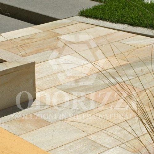 板岩铺路石 - GEA'S : SAWN  - ODORIZZI soluzioni in pietra - 人行道 / 用于公共空间