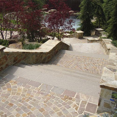 天然石材路面砖 - PORFIDO, PIETRA NATURALE - ODORIZZI soluzioni in pietra - 斑岩 / 户外 / 防滑
