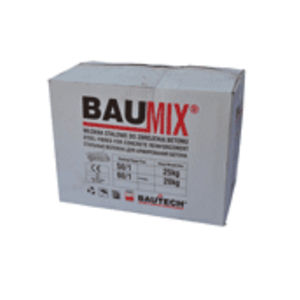 钢增强纤维 - BAUMIX 60 - BAUTECH - 用于混凝土