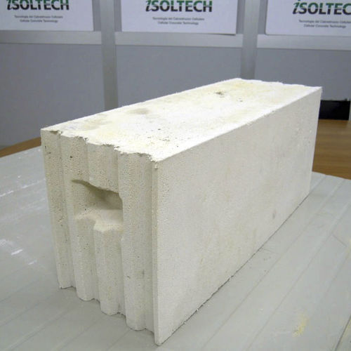 水泥基底空心砌块 - NON-AUTOCLAVED - ISOLTECH - 承重墙 / 绝缘