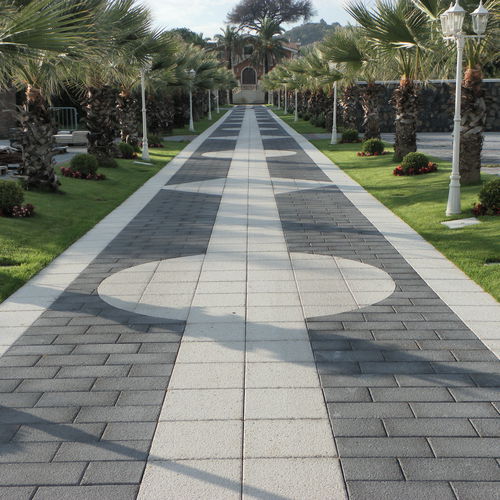 混凝土路面砖 - NON-SLIP M - FIMAS PAVIMENTI IN MONOSTRATO VULCANICO DELL'ETNA - 防滑 / 防冻 / haute performance et forte charge