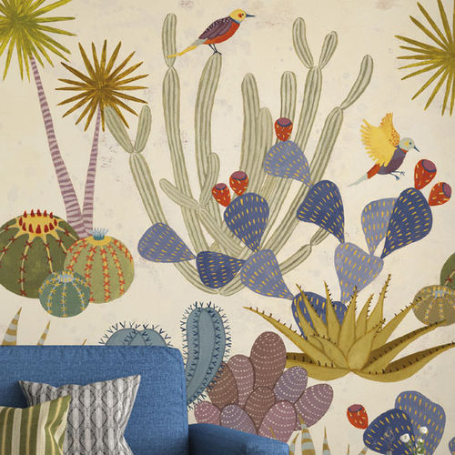现代风格墙纸 - C'È VITA NEL DESERTO - Wallpepper - 纤维素纤维 / 天然纤维 / 自然图案