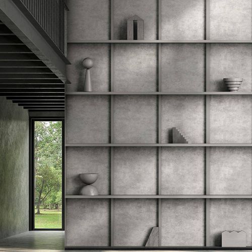 现代风格墙纸 - MENUISERIE - Wallpepper - 纤维素纤维 / 天然纤维 / 图案