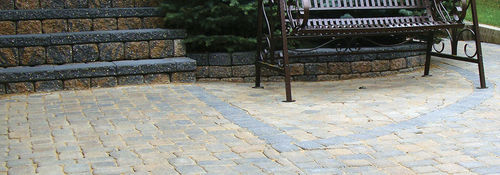 石材路面砖 - ROMAN COBBLE - Belgard Hardscapes - 透水 / 人行道 / 可行车