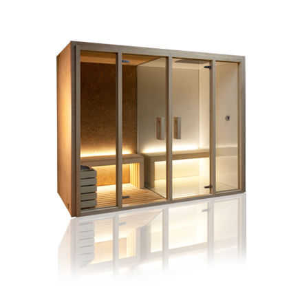 组件式土耳其浴室房间 - COMBI SAUNA ET HAMMAM - AWD - 商用 / 家用