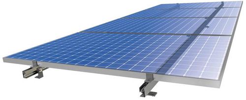 屋顶安装安装系统 - SUN 400 - Europa Profil Aluminium SA - 太阳能 / 用于光伏面板