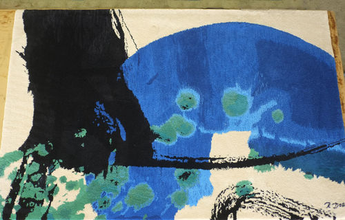现代风格地毯 - GREEN SPOTS - MANUFACTURE DE TAPIS DE BOURGOGNE - 图案 / 羊毛 / 长方形