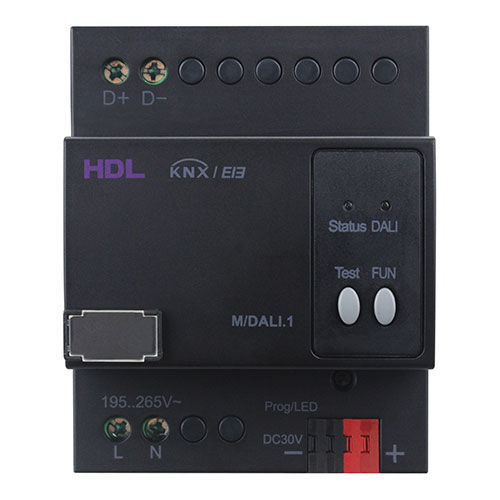行人桥接口模块 - M/DALI.1 - HDL Automation Co., Ltd - DIN导轨 / 智能家居设备 / KNX