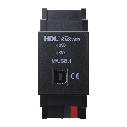 二进制输入式接口模块 - M/USB.1 - HDL Automation Co., Ltd - DIN导轨 / KNX / USB