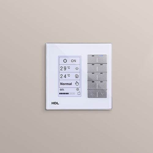 灯具控制键盘 - DLP EU - HDL Automation Co., Ltd - 用于系统加热 / 用于通风系统 / 多媒体设备
