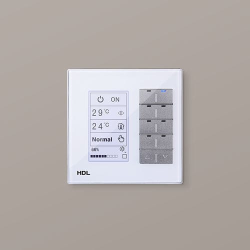 智能家居设备控制键盘 - DLP EU - HDL Automation Co., Ltd - 用于系统加热 / 用于通风系统 / 用于灯具