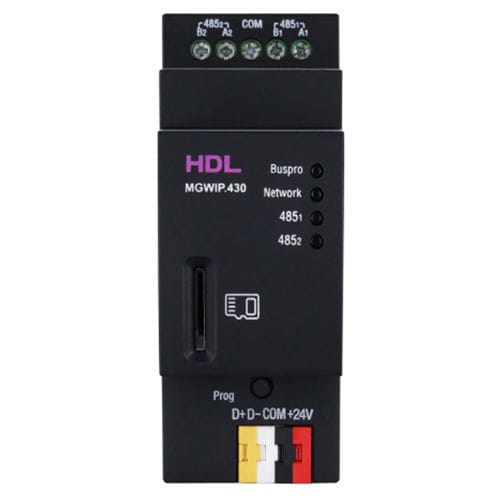 行人桥接口模块 - MGWIP.430 - HDL Automation Co., Ltd - DIN导轨 / 智能家居设备 / LAN