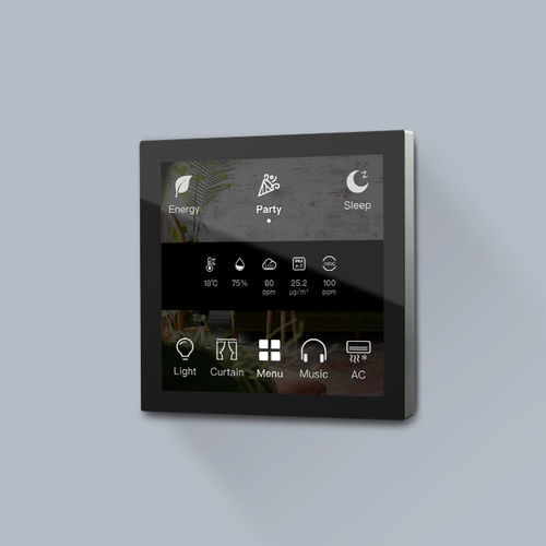 多功能智能家居安装触摸屏 - Granite Display - HDL Automation Co., Ltd - 壁挂 / KNX / 室内