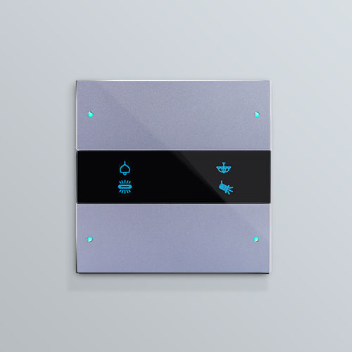 智能家居设备控制键盘 - Granite EU - HDL Automation Co., Ltd - 用于灯具 / 壁挂 / 触摸屏