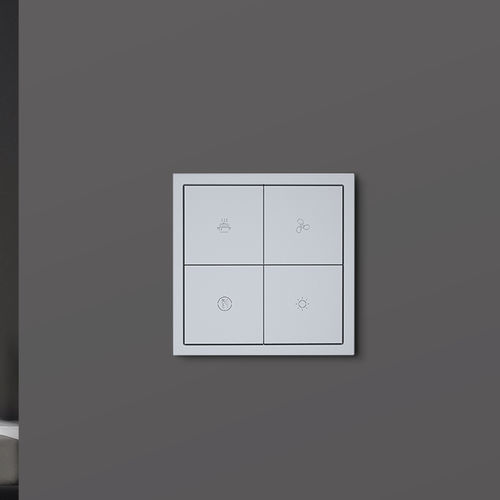 智能家居设备控制键盘 - Tile Series 4 Buttons - HDL Automation Co., Ltd - 用于系统加热 / 用于灯具 / 用于空调