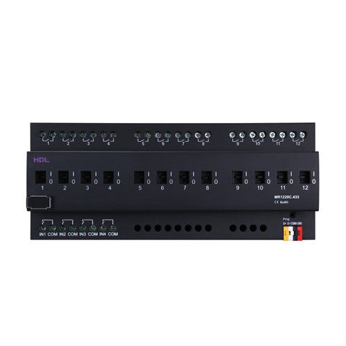 智能家居设备开关驱动器 - HDL-MR1220C.433 - HDL Automation Co., Ltd - DIN导轨 / 家用 / 商用