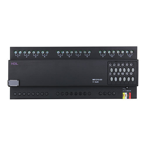 智能家居设备开关驱动器 - HDL-MR1210.433 - HDL Automation Co., Ltd - DIN导轨 / 家用 / 商用