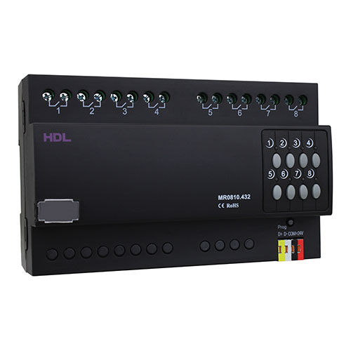 智能家居设备开关驱动器 - HDL-MR0810.432 - HDL Automation Co., Ltd - DIN导轨 / 家用 / 商用