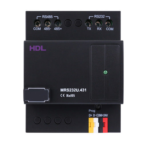 行人桥接口模块 - HDL-MRS232U.431 - HDL Automation Co., Ltd - DIN导轨 / RS232 / RS485