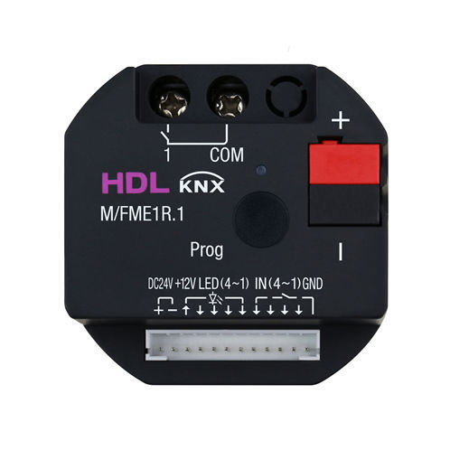 智能家居设备开关驱动器 - M/FME1R.1 - HDL Automation Co., Ltd - KNX / 嵌入式 / 家用