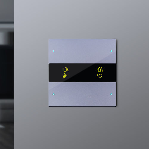 智能家居设备控制键盘 - Granit UE - HDL Automation Co., Ltd - 用于灯具 / 用于通风系统 / 壁挂